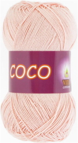 Пряжа Coco (Vita cotton) 4317 Розовая пудра