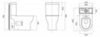 BelBagno BB130SC Сиденье дюропластовое с быстросъёмными петлями, механизмом Soft Close 350x423x50