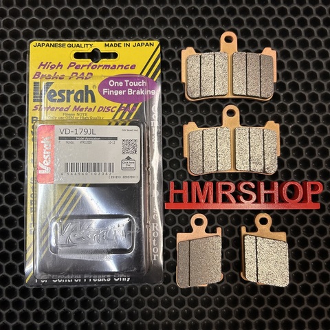 Vesrah Колодки тормозные передние VFR 1200 F FD VD-179JL