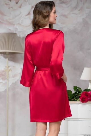 Халат Marisia 8583 красный Mia-Amore