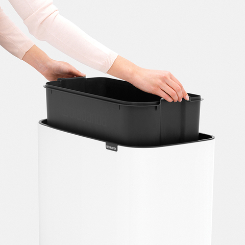 Мусорный бак 36л Brabantia Bo Touch Bin белый