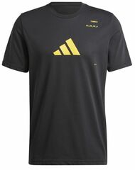 Теннисная футболка Adidas Graphic Play Tennis T-Shirt - black