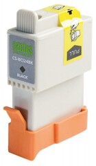 Картридж струйный Cactus CS-BCI24BK черный (9.2мл) для Canon S200, S200x, S300, S330, S330, i250, i320, i350, i450, i455, i470D, i475D, MP110, MP130, MP360, MP370, MP390, MPC190, MPC200, iP1000, iP1500, iP2000