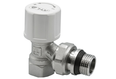 Клапан термостатический, угловой HLV