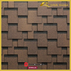 Гибкая черепица ТехноНиколь SHINGLAS Болеро Граунд 3 м2