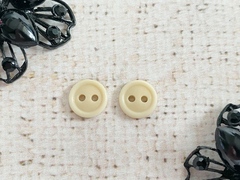 Пуговицы аминопласт, 2 прокола, d 11 мм