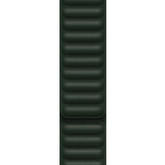 Ремешок Apple 45mm Sequoia Green Leather Link - S/M (ML7Y3ZM/A)
