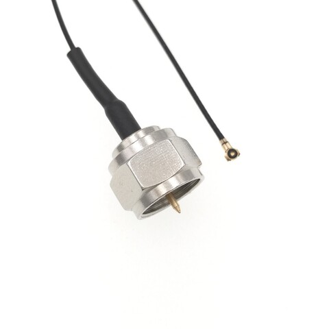 Антенный адаптер для модема-роутера (пигтейл) IPEX4(MHF4)-F(male) кабель RF0,81 15см.