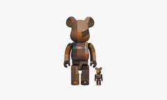 Bearbrick x atmos x Sean Wotherspoon "100% and 400%" Set Brown