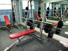 Олимпийская горизонтальная скамья Aerofit IT7014