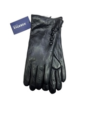 Перчатки. Женские. Материал верха: Кожаные. Подклад: Плюш-флис.5 шт в упаковке.