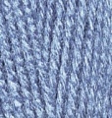 ALIZE "SUPERLANA MIDI", 25% Шерсть, 75% Акрил, 100 гр, 170 м, 806 синий жаспе