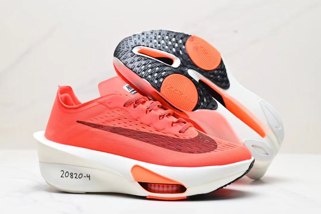 Nike zoom orange and white deals