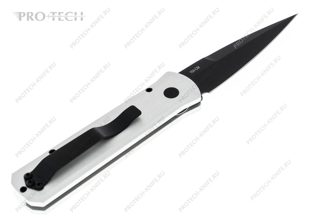 Нож Pro-Tech GODSON 721 Silver - фотография 