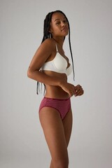 Трусы слипы 2 шт. в упаковке YSABEL MORA 19011 Midi_Светло-розовый + бордовый