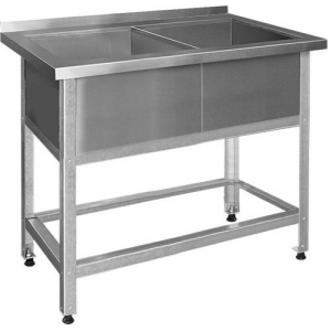 Ванна моечная Finist ВМЛ-2(1100х600х850) борт