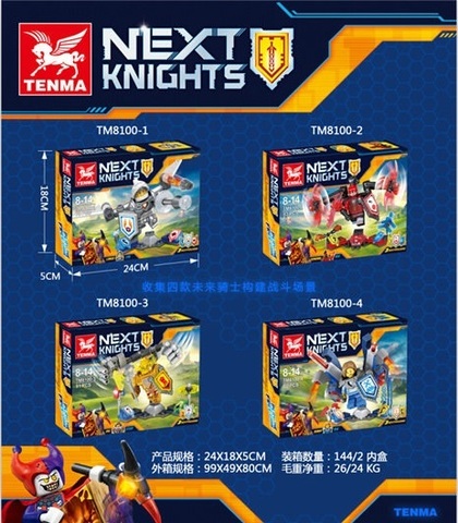 Конструктор NEXO Knights — Рыцарь Нексо Абсолютная сила