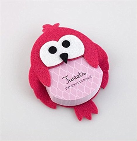 Tweets Notepad pink