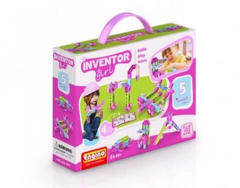 Конструктор Engino Inventor Girls 5 моделей IG05