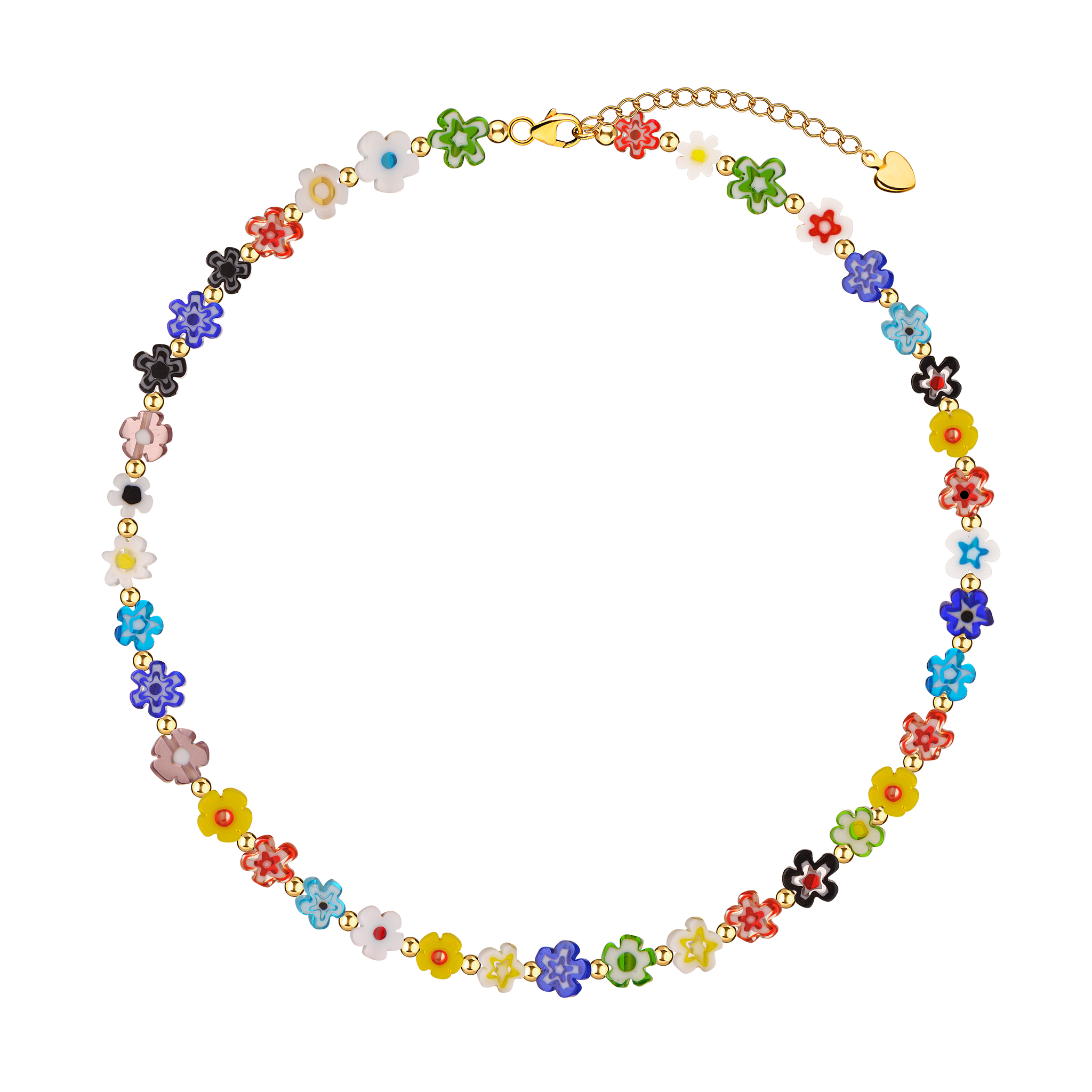 

Чокер Flower Power Colorful Choker
