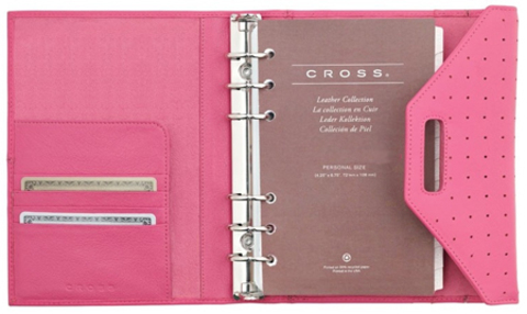 Кожаный органайзер Cross Personal, Autocross Leather Collection ™, Pink (AC234-7 )