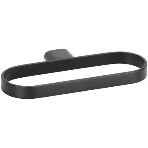 Bemeta 167104060 ORGANIC BLACK Кольцо для полотенец черный матовый