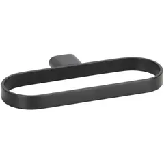 Bemeta 167104060 ORGANIC BLACK Кольцо для полотенец черный матовый фото