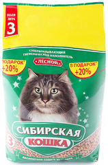 Сибирская кошка наполнитель лесной для кошек