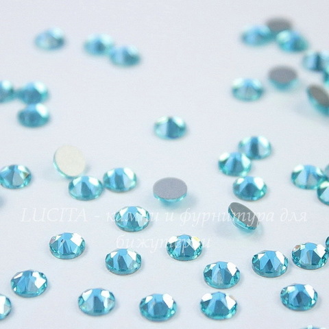 2088 Стразы Сваровски холодной фиксации Light Turquoise ss 20 (4,6-4,8 мм), 10 штук