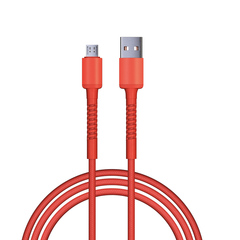 Кабель для зарядки BY XXL, Micro USB, 2 м, QC3.0, красный