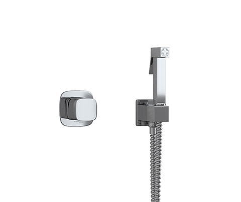 WasserKRAFT A08657 Встраиваемый комплект для биде со шлангом 120 см