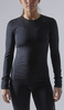 Утеплённая беговая рубашка Craft Fuseknit Comfort Black женская