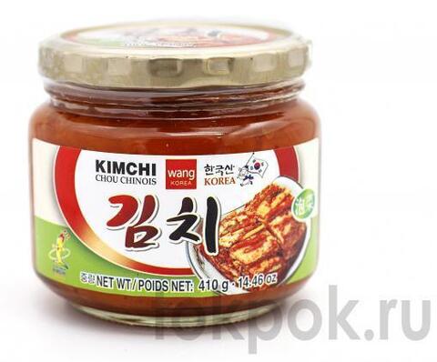 Кимчи (консервированная капуста) Wang kimchi chou chinos, 410 гр