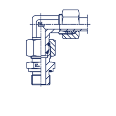Штуцер FNE90 DS20 BSP3/4" (корпус) CAST
