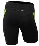 Шорты обтягивающие Nordski Premium Run Black-Green унисекс