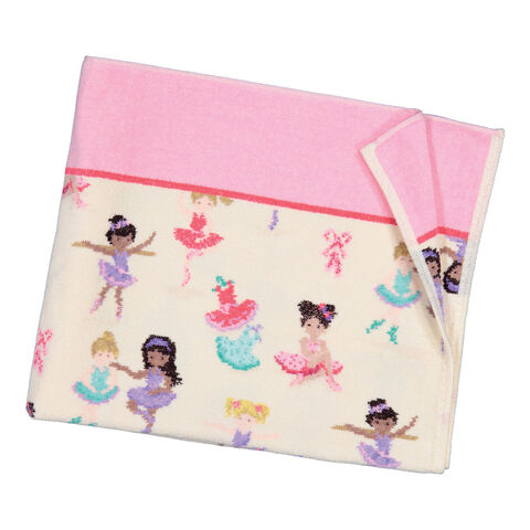 Полотенце 75х125 Feiler Ballerina розовое