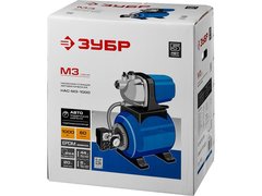 ЗУБР 1000 Вт, бак 20 л, автоматическая насосная станция (НАС-М3-1000)