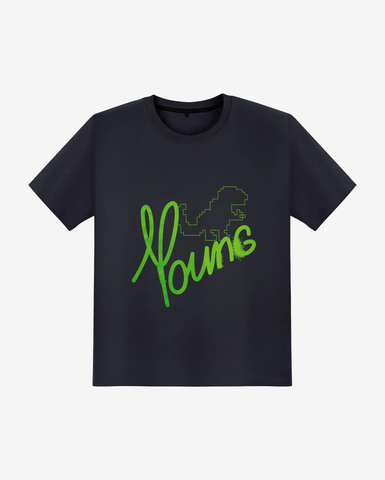 Футболка Яндекс «Y&&Y» Young графит