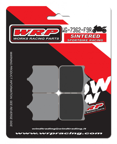 Тормозные колодки WRP WG-7362-F9R (LMP362 TRR)