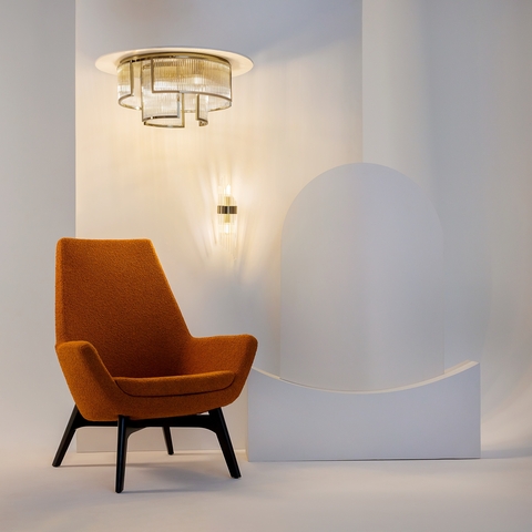 Настенный светильник Maytoni Frame MOD174WL-02G