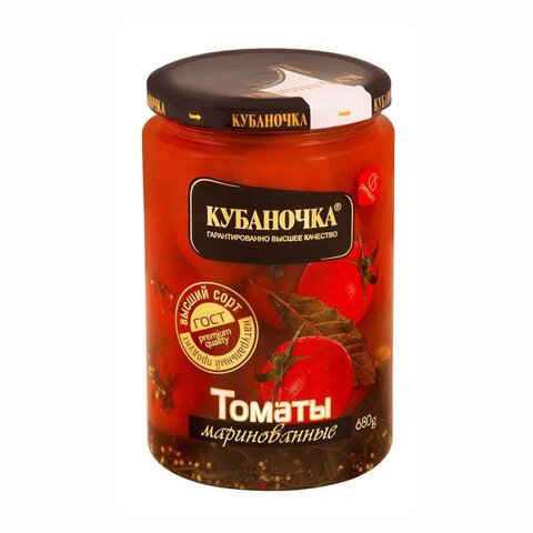 Томаты марин.Кубаночка сткл.720гр