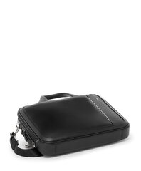 Портфель тонкий кожаный Hannover/Black