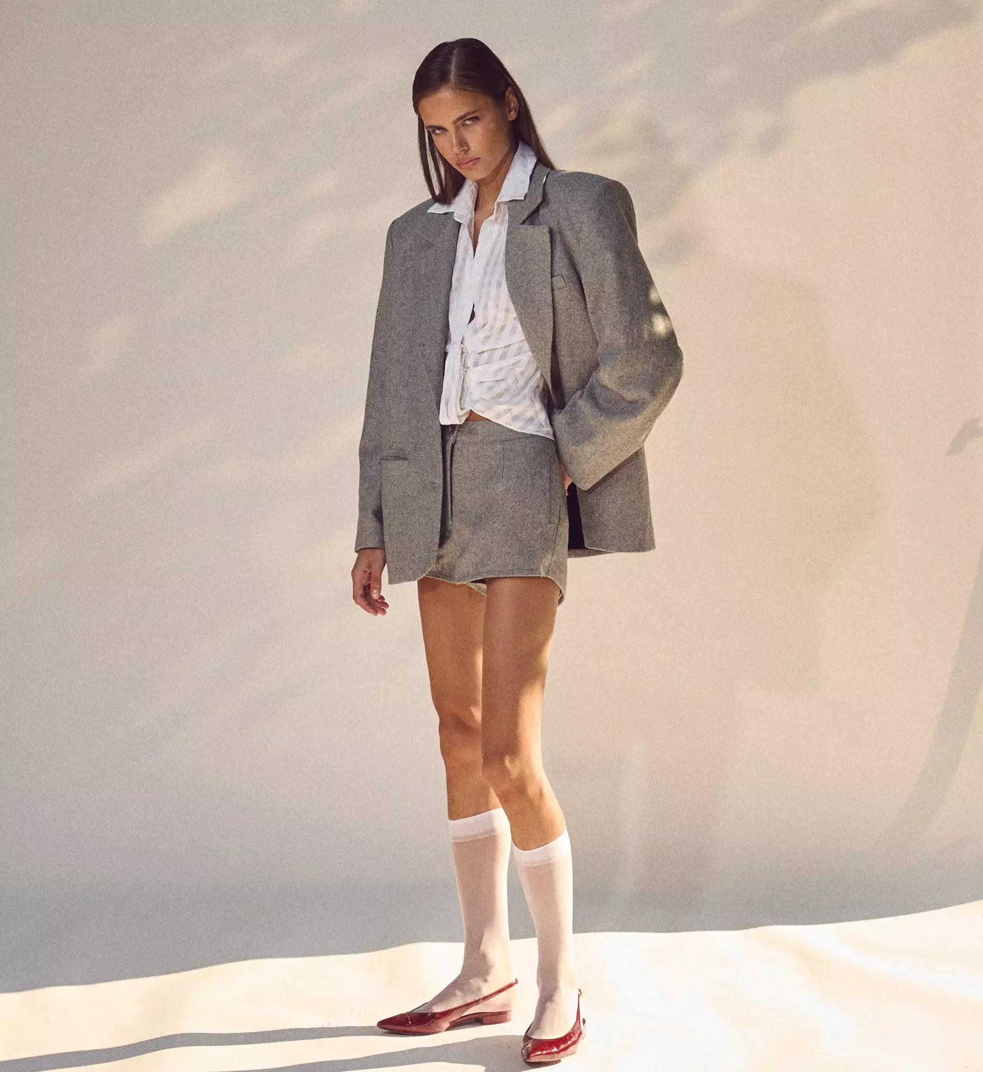 Шорты OFFICE, Серый