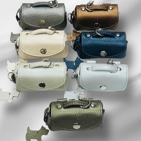 9312 Клатч для пакетиков кожаный "Перламутр" / PREMIUM