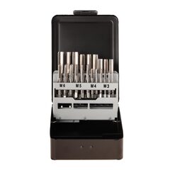 Набор метчиков комплектных M3 -M12 HSS-G DIN352 21пр Terrax by Ruko A245006