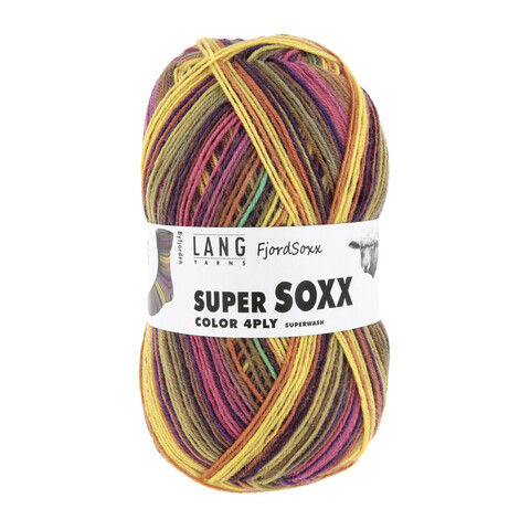 Lang Super Soxx Color Fjord 538