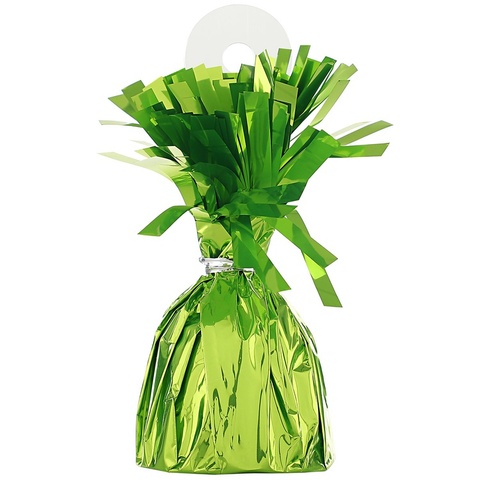 Грузик для шара, Конус, Светло-зеленый, 170 г, 1 шт.