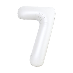 К 40''/102 см, Цифра, Сатин, Белый 