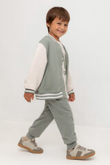 брюки  для мальчика  КР 400661/зеленый чай к554