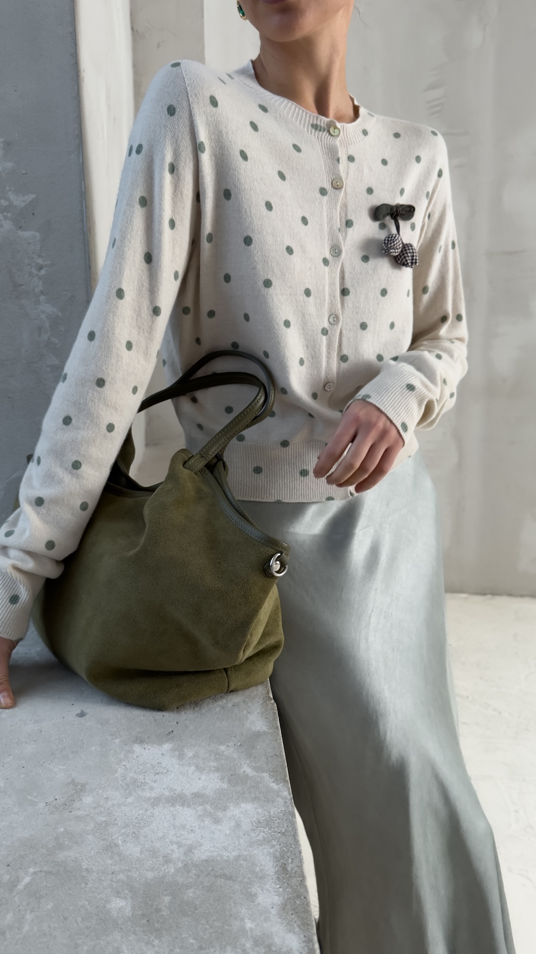 Кардиган с винтажным рисунком PREMIUM QUALITY